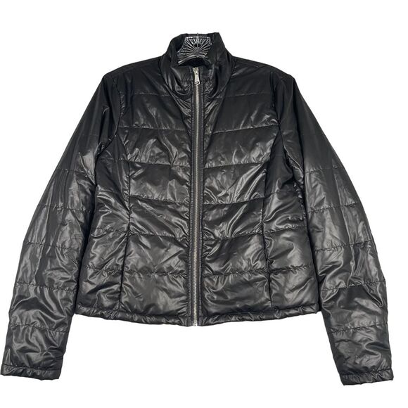 Andrew Marc Virgin Wool Polyamide Cashmere Quilted Black Puffer Jacket, Size‎ 6 - Picture 1 of 10
